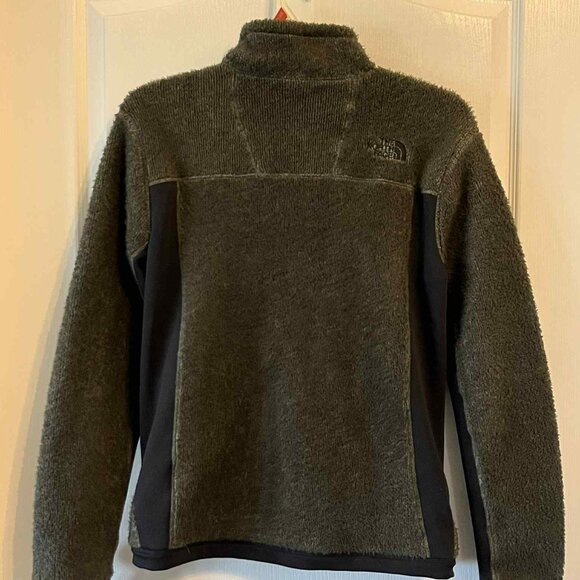 The North face Polartec Fleece Jacket Men's size Small Green - Picture 2 of 7